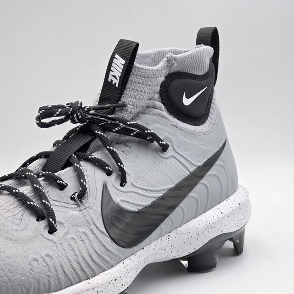 Nike Alpha Huarache NXT MCS Baseball Cleats DJ6519-003 Gray Men's Size 10.5 New - Picture 8 of 10